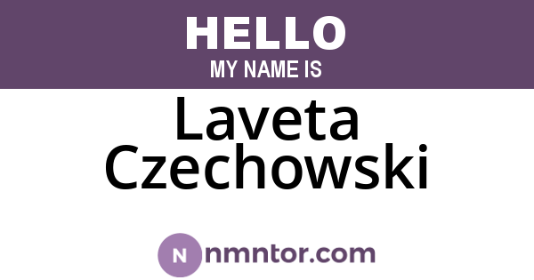 Laveta Czechowski
