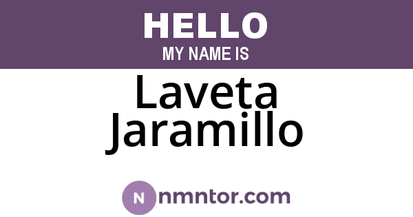 Laveta Jaramillo