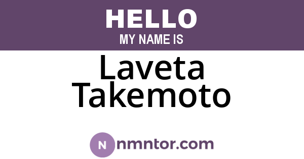 Laveta Takemoto