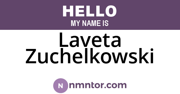Laveta Zuchelkowski