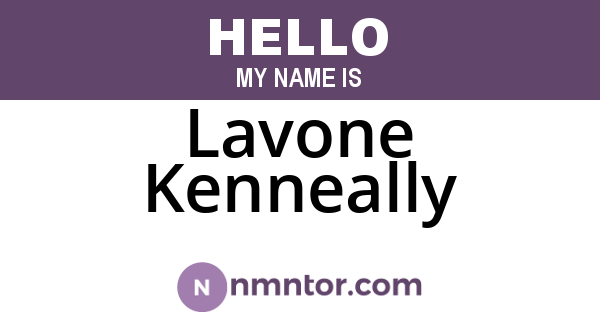 Lavone Kenneally