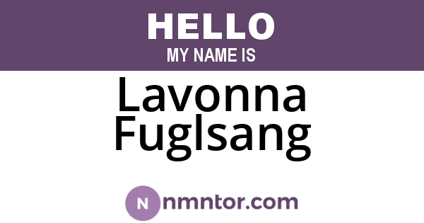 Lavonna Fuglsang