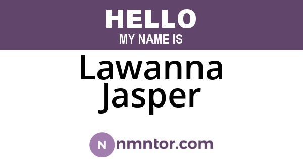 Lawanna Jasper
