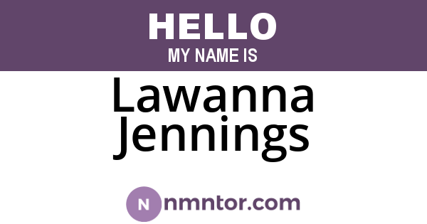 Lawanna Jennings