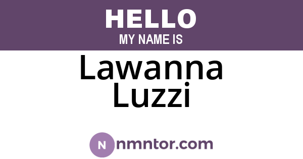 Lawanna Luzzi