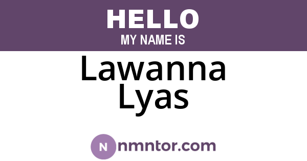 Lawanna Lyas