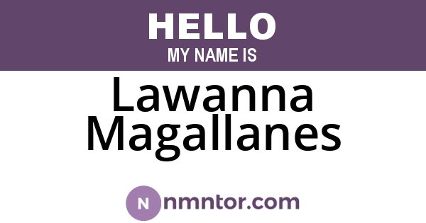 Lawanna Magallanes