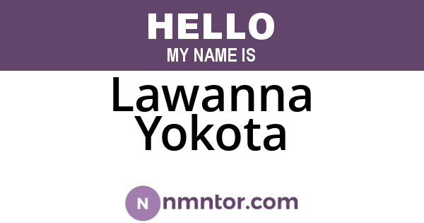 Lawanna Yokota