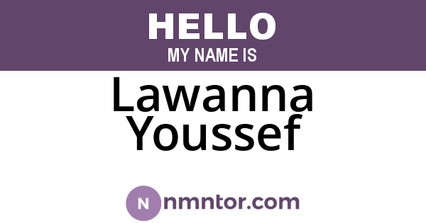 Lawanna Youssef