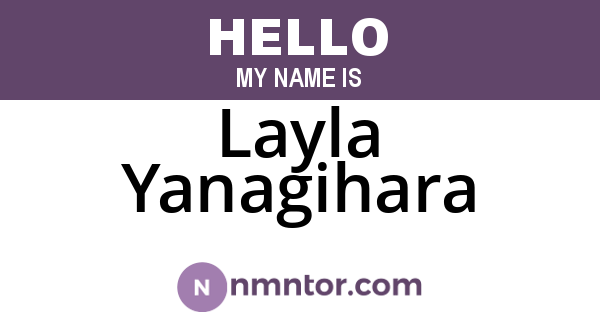 Layla Yanagihara