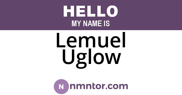Lemuel Uglow