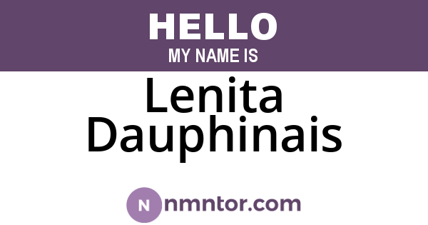 Lenita Dauphinais