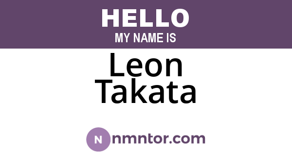Leon Takata