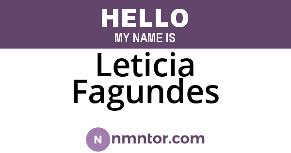 Leticia Fagundes