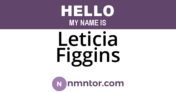 Leticia Figgins