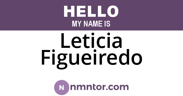 Leticia Figueiredo