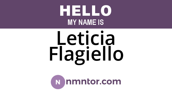 Leticia Flagiello