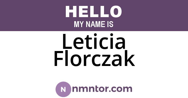 Leticia Florczak