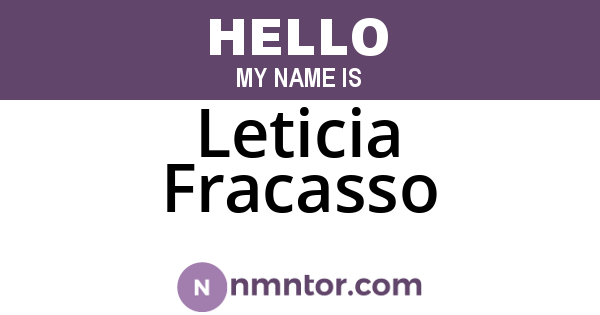 Leticia Fracasso