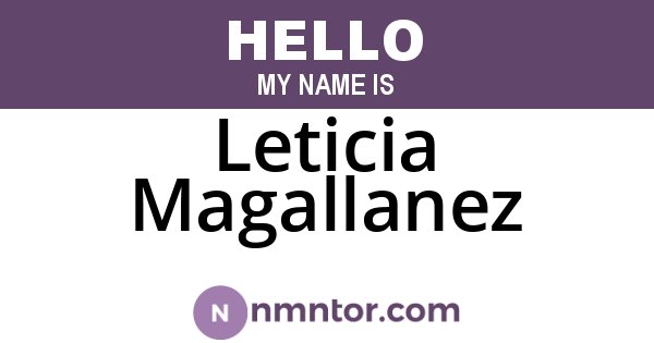 Leticia Magallanez