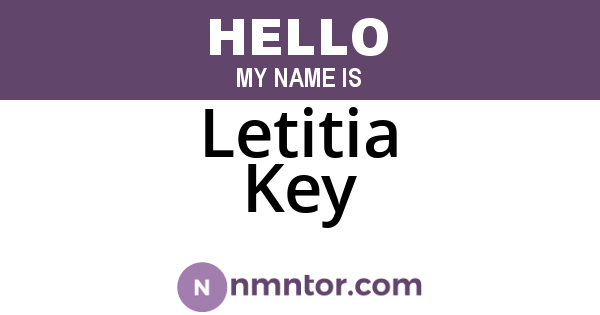 Letitia Key