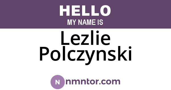 Lezlie Polczynski