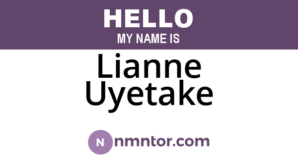 Lianne Uyetake