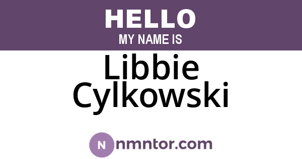 Libbie Cylkowski