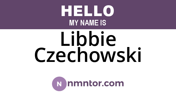 Libbie Czechowski