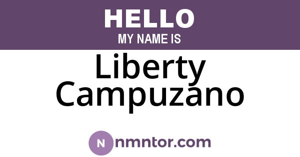 Liberty Campuzano