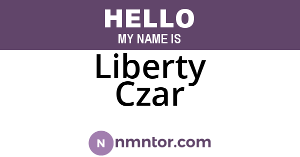 Liberty Czar