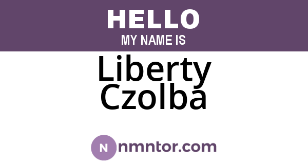 Liberty Czolba