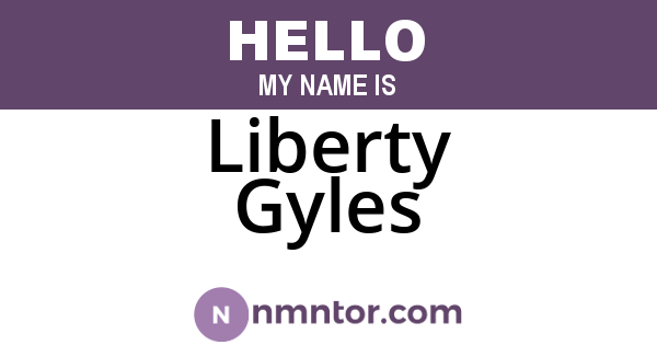 Liberty Gyles