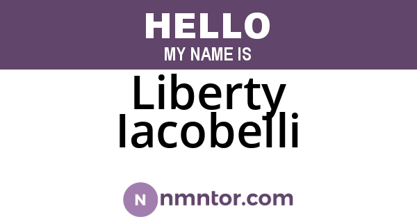 Liberty Iacobelli