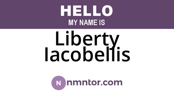 Liberty Iacobellis