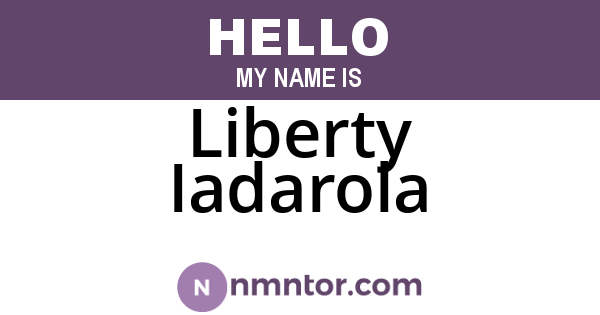 Liberty Iadarola
