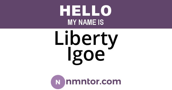 Liberty Igoe