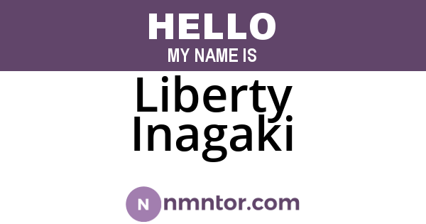 Liberty Inagaki