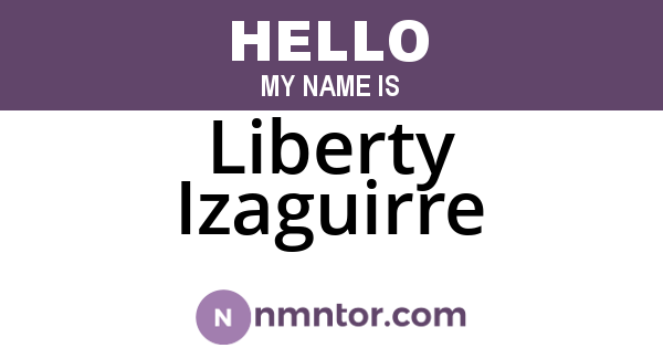 Liberty Izaguirre