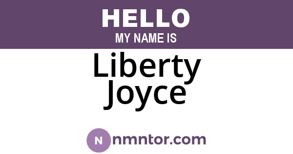 Liberty Joyce