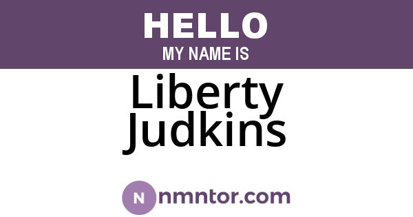 Liberty Judkins