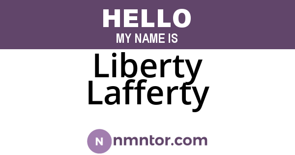 Liberty Lafferty