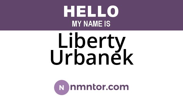 Liberty Urbanek