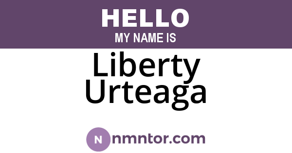 Liberty Urteaga