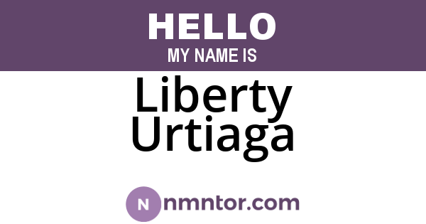 Liberty Urtiaga