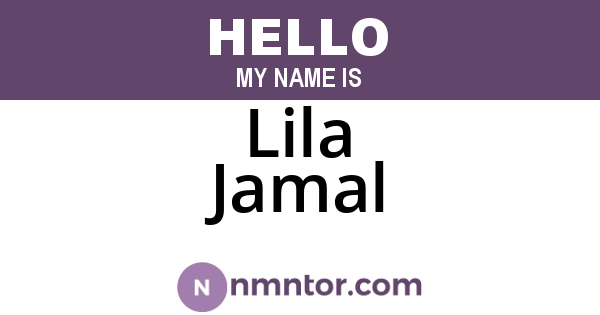 Lila Jamal