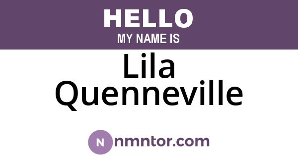 Lila Quenneville