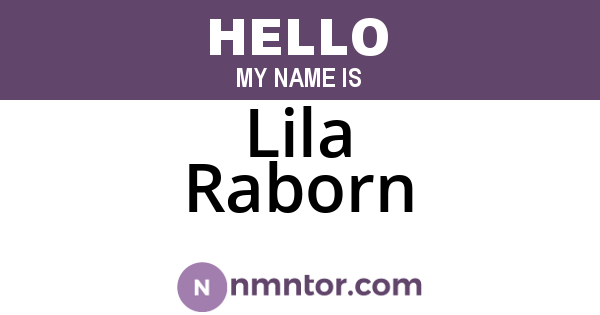 Lila Raborn