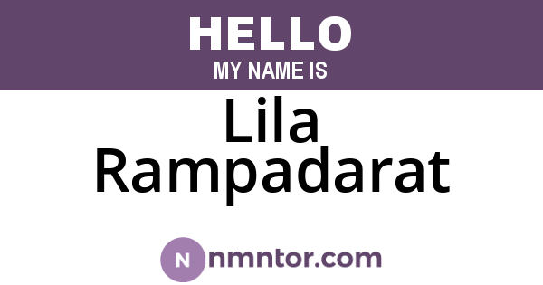 Lila Rampadarat
