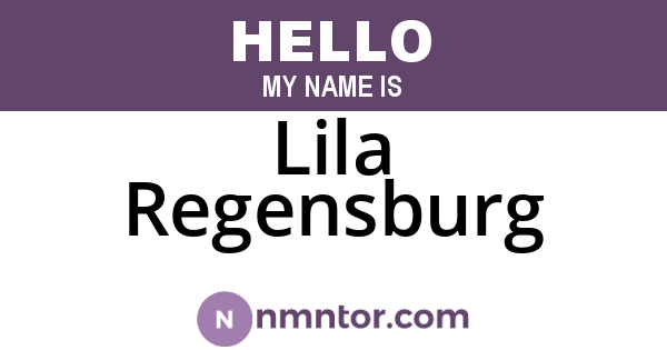 Lila Regensburg